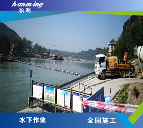 过江天然气管道安装