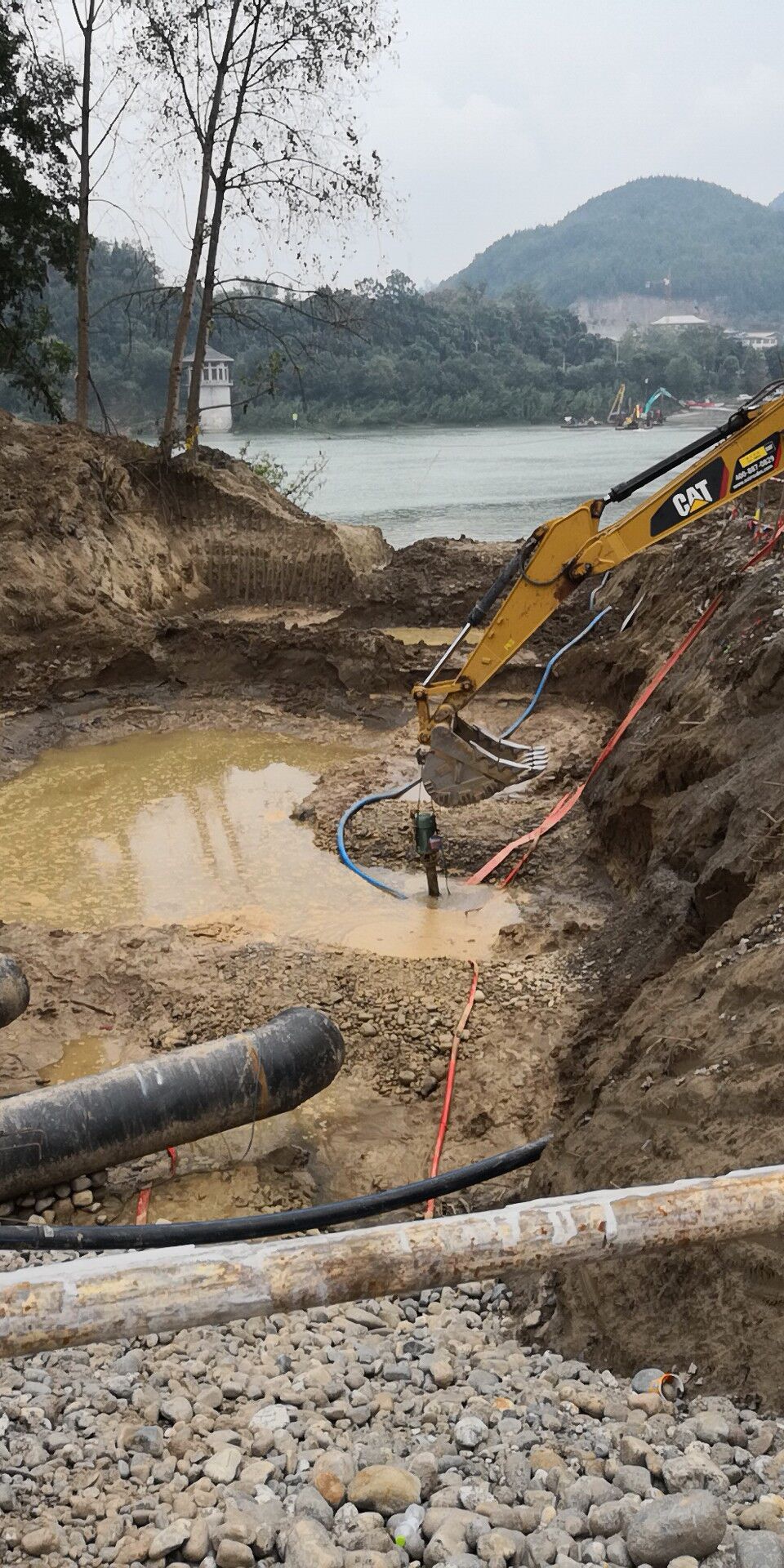 荆门市水下取水头安装